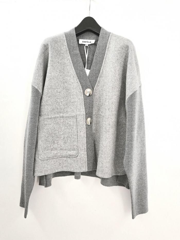 ENFOLD(ե)/KNITRIVERJACKET