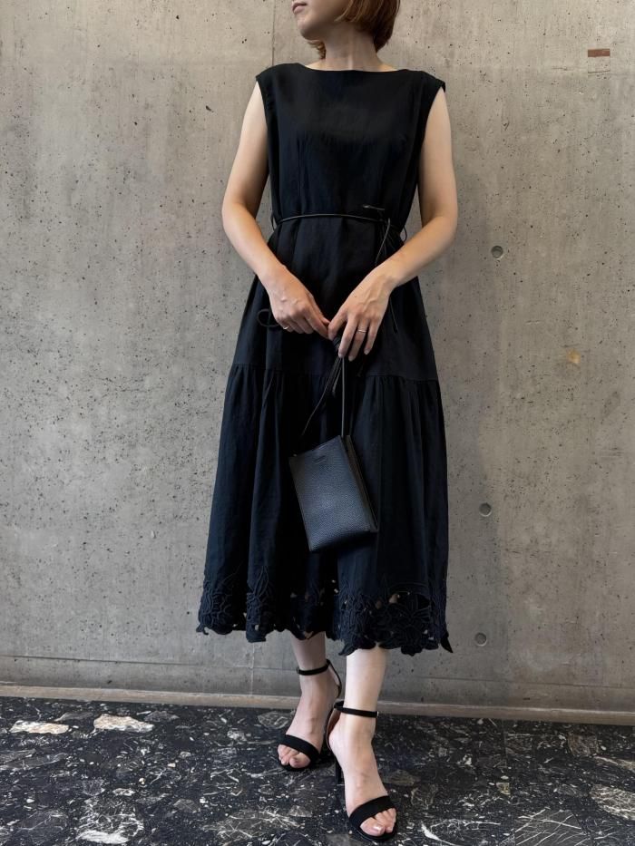 MUVEIL(ミュベール）/レースカバーワンピース