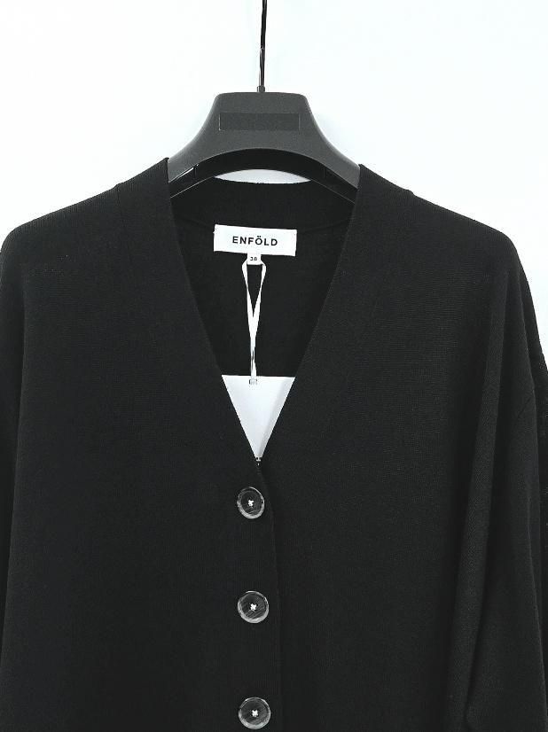 ENFOLD(エンフォルド)/FLARE-SILHOUETTE CARDIGAN