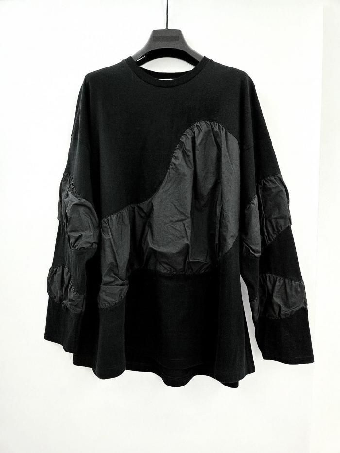 <img class='new_mark_img1' src='https://img.shop-pro.jp/img/new/icons8.gif' style='border:none;display:inline;margin:0px;padding:0px;width:auto;' />ENFOLD(ե)/PUFF-VOLUME LONG-SLEEVE-T-SHIRT