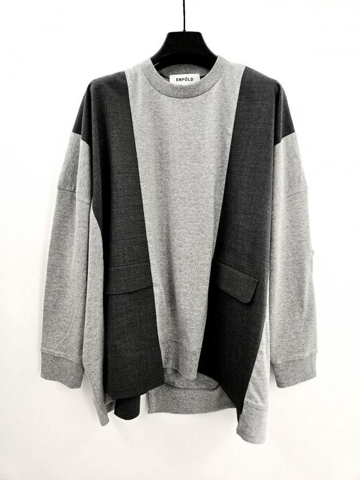 ENFOLD(エンフォルド)/SWELL-HEM PULLOVER