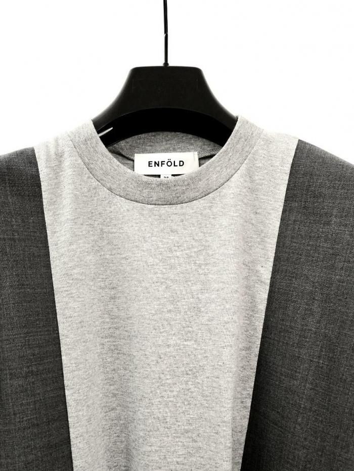 ENFOLD(エンフォルド)/SWELL-HEM PULLOVER