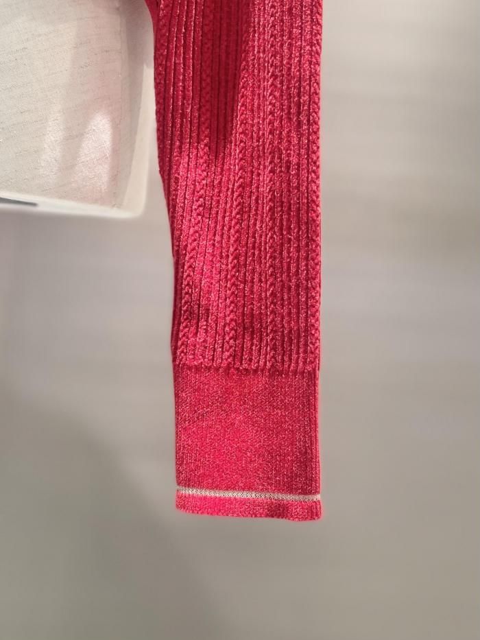 MAISON SPECIAL（メゾンスペシャル）/ ラッフルヘムモールニットトップス