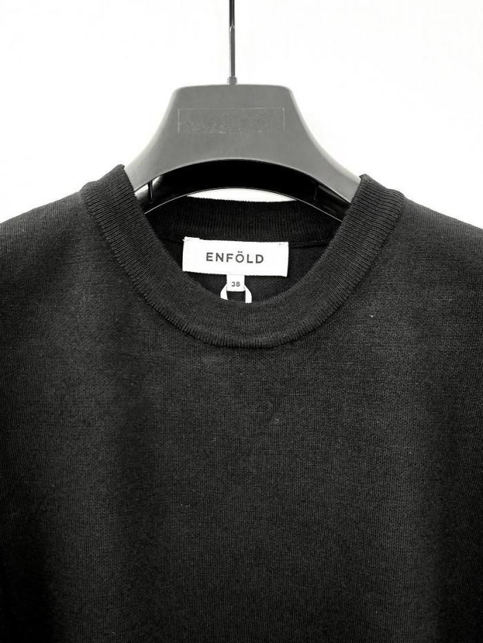 ENFOLD(エンフォルド)/DOUBLE-FACE PULLOVER