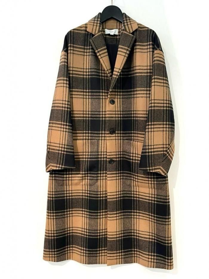 <img class='new_mark_img1' src='https://img.shop-pro.jp/img/new/icons8.gif' style='border:none;display:inline;margin:0px;padding:0px;width:auto;' />HYKE(ϥ)PLAID COAT