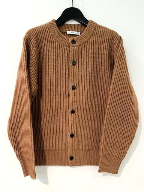 <img class='new_mark_img1' src='https://img.shop-pro.jp/img/new/icons8.gif' style='border:none;display:inline;margin:0px;padding:0px;width:auto;' />HYKE(ϥ)/RIBBED KNIT WOOL CARDIGAN