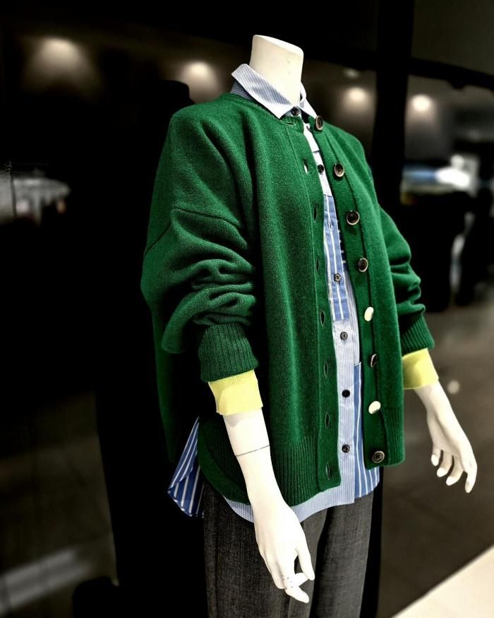 ENFOLD(エンフォルド)/CIRCLE CARDIGAN