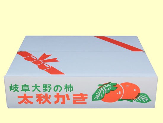 太秋柿３Ｌサイズ10個入（１段詰）「青木農園」