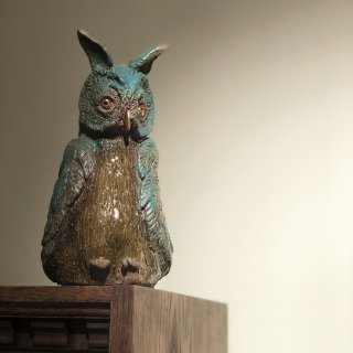 結城美栄子　Green owl / no.41