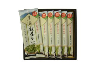 富士の国　抹茶そば180ｇX2人前　6袋入りギフト