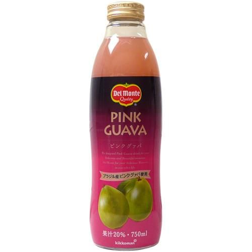 デルモンテ ピンクグァバジュース 20 750ml 酒のタクハイ