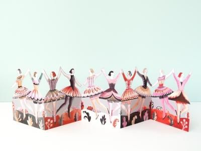 Dancers Card by Sarah Young