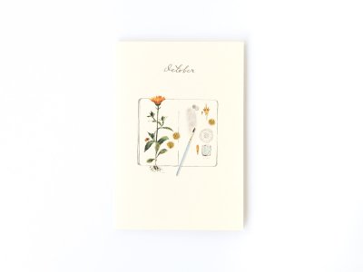 Birthstones and Flowers Card / October