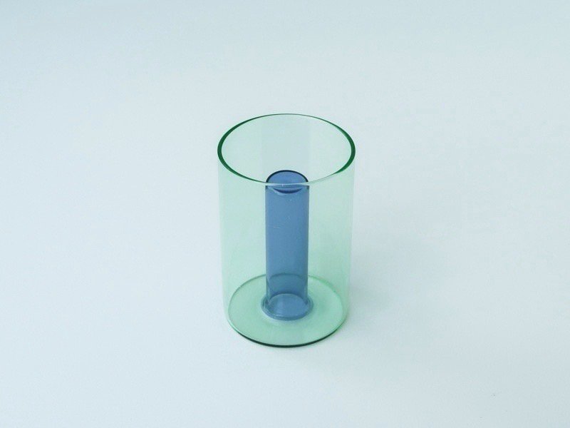 Reversible Vase / Green&Blue