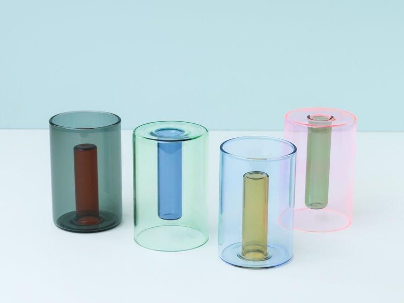 Reversible Vase / Green&Blue