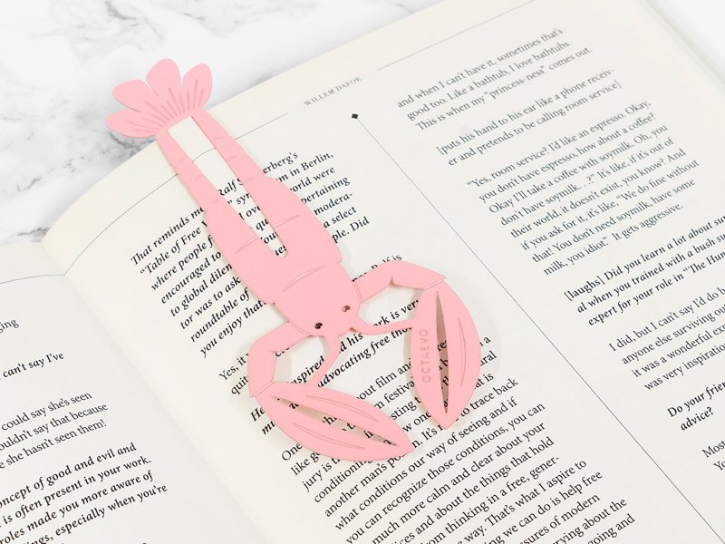 Bon Vivant Bookmark / Pink