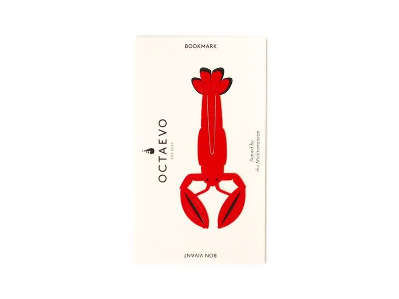 Bon Vivant Bookmark / Red