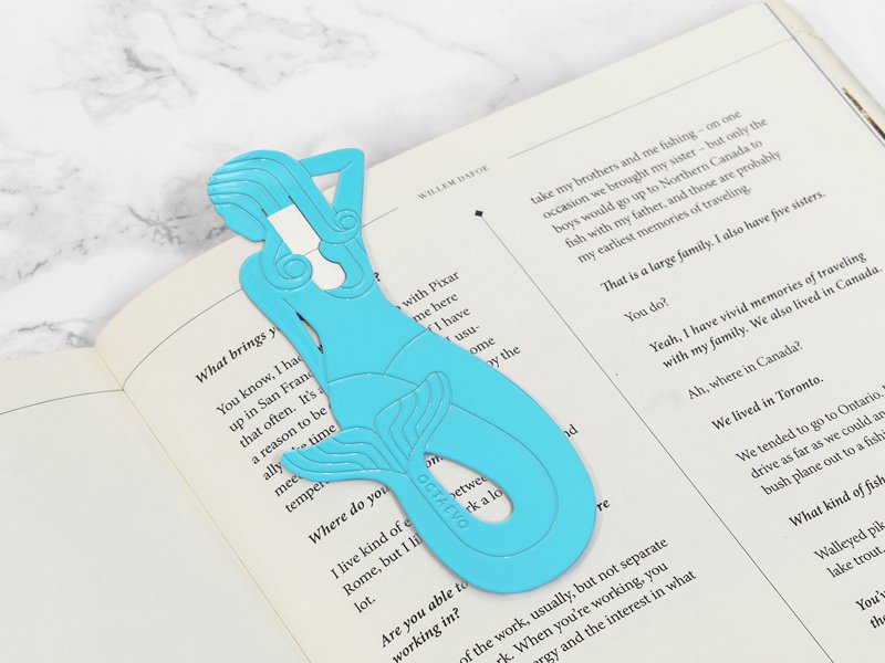 Sirena Bookmark / Light Blue