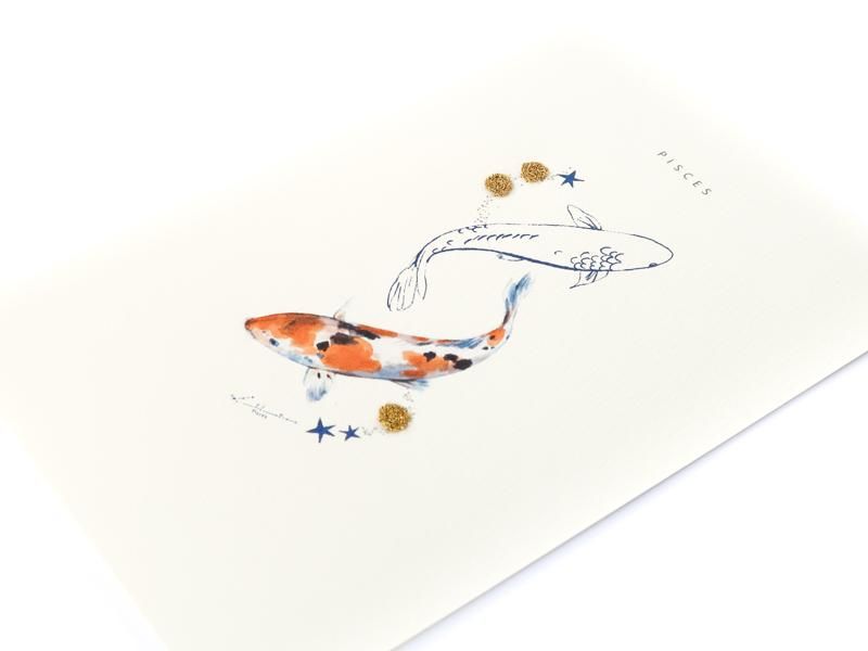Zodiac Card / Pisces