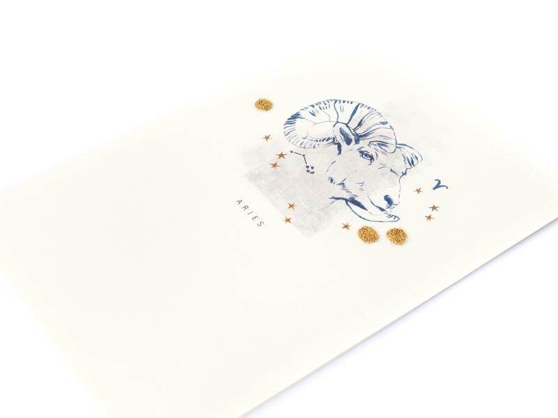 Zodiac Card / Aries