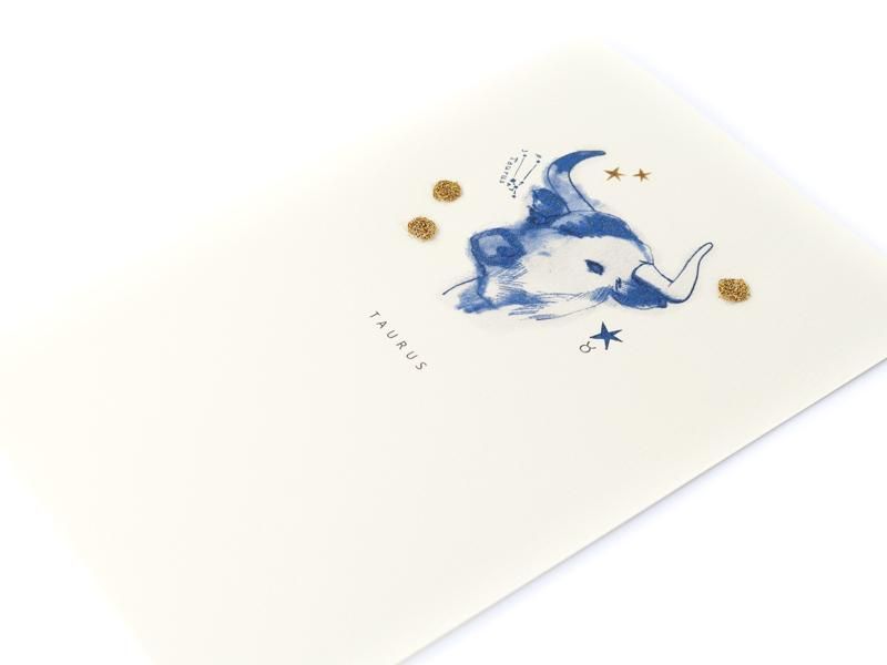Zodiac Card / Taurus
