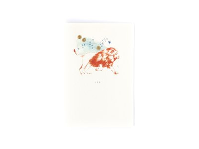 Zodiac Card / Leo