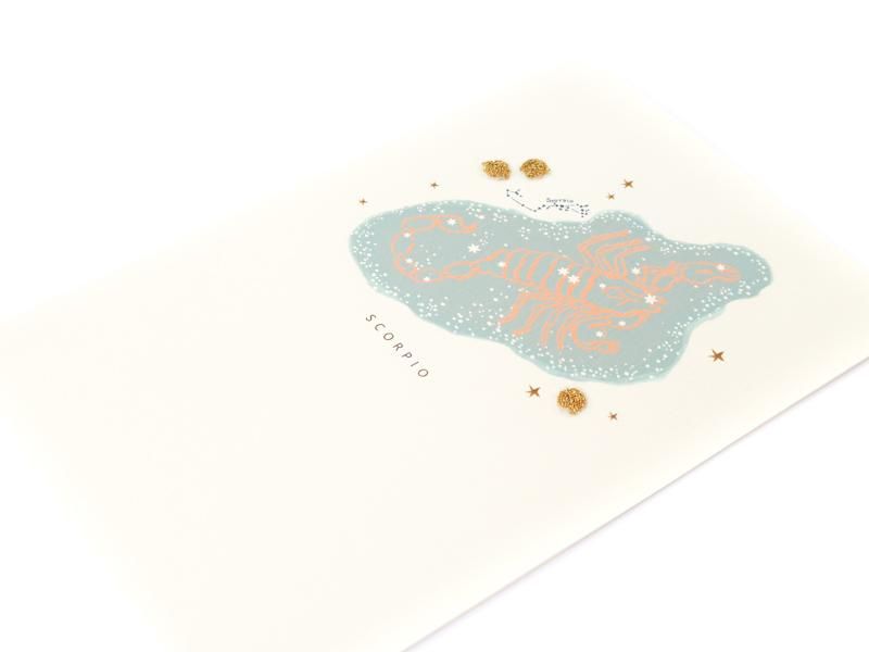 Zodiac Card / Scorpio