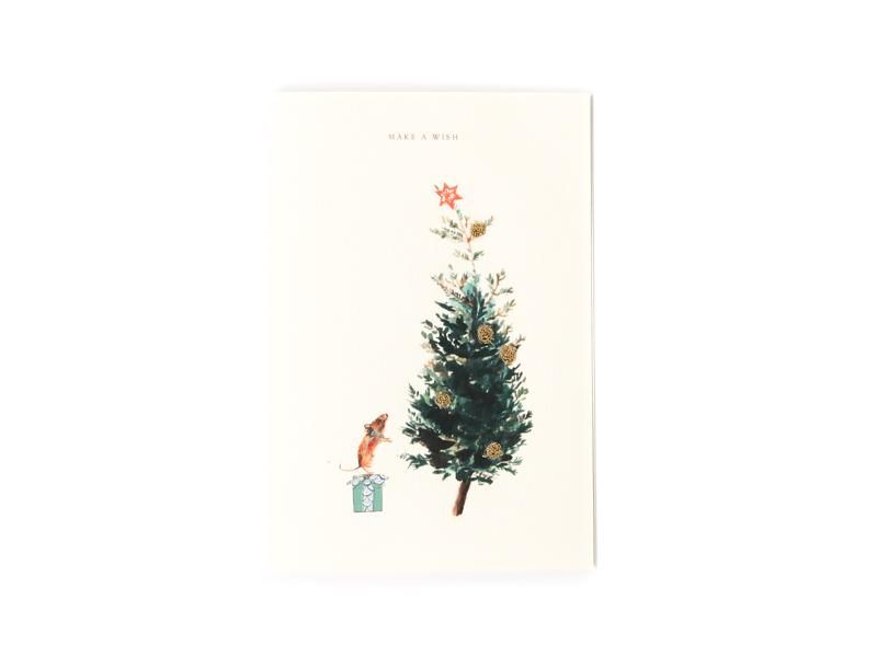Nutcracker Christmas Mouse Card