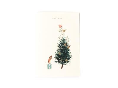 Nutcracker Christmas Mouse Card