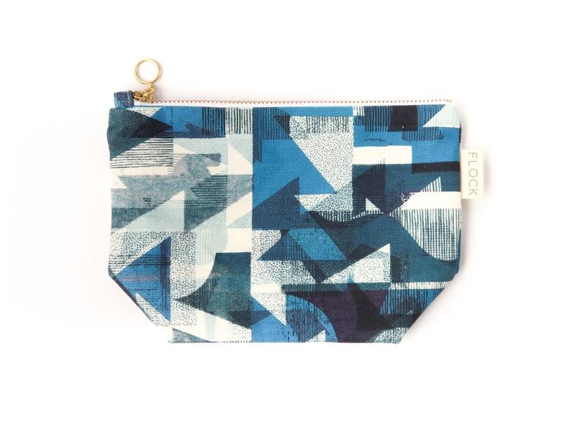 Cosmetic bag / Cobalt Coast