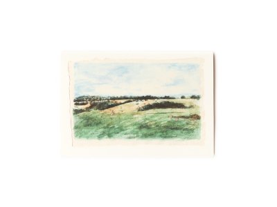 Watercolour Landscape Card