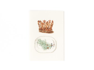 Antique Crown Card