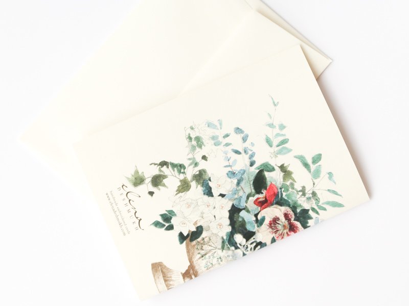 Winter Floral Card