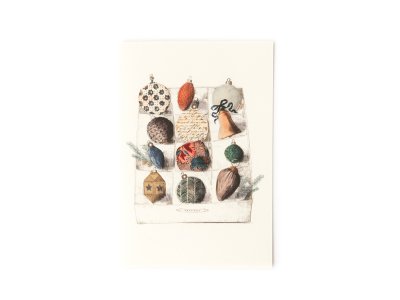 Antique Baubles Card