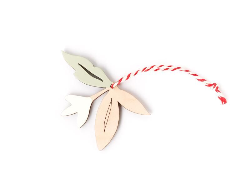 Christmas Decoration / Spindel White