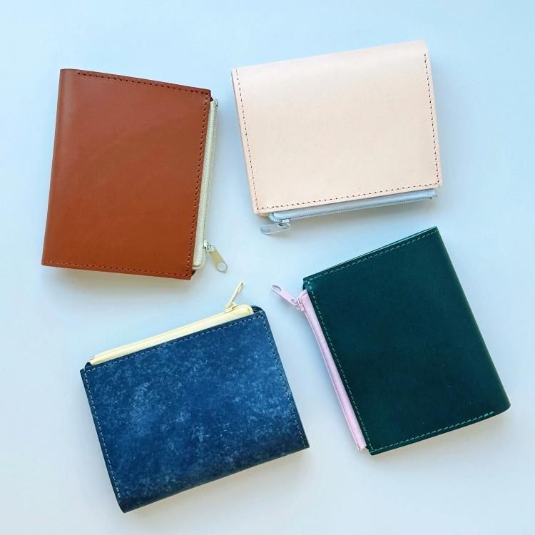 Coin Card Fold Wallet / Camel
