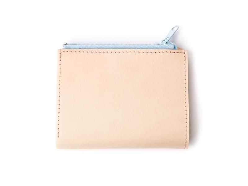 Coin Card Fold Wallet / Light Pink