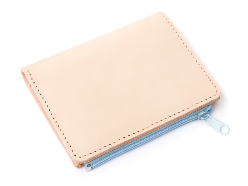 Coin Card Fold Wallet / Light Pink