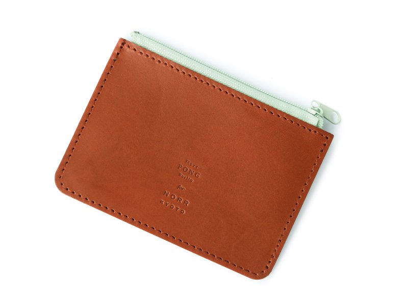 Coin Card Wallet / Camel - NORR KYOTO