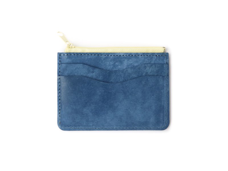Coin Card Wallet / Brushed Blue