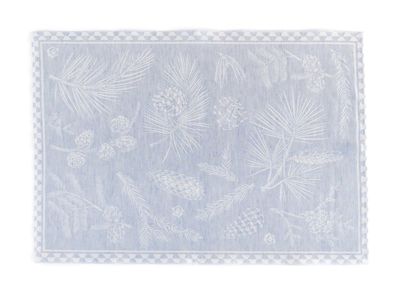 Tea Towel / Pines (Blue Fog)