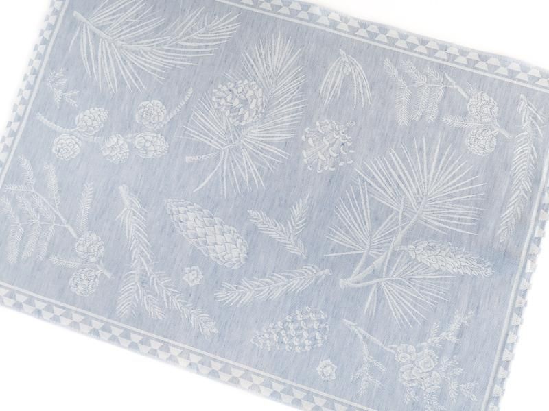 Tea Towel / Pines (Blue Fog)