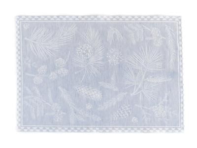 Tea Towel / Pines (Blue Fog)