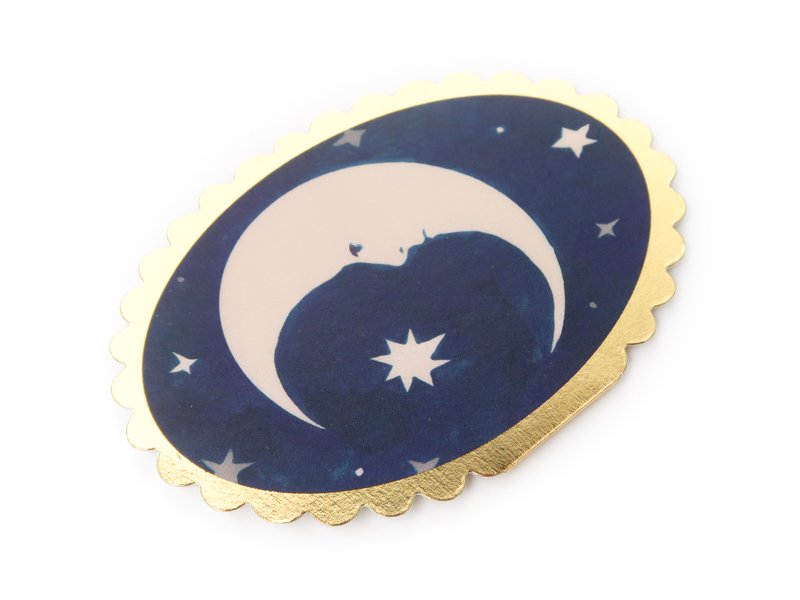 Moon Mini Card