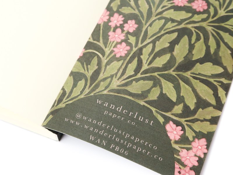 Pocket Notebook / Green Flora