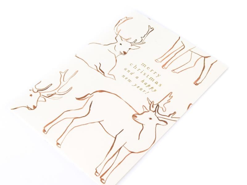 Reindeer Card
