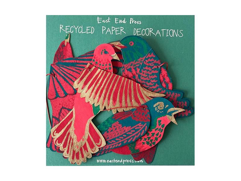 Bird Paper Decorations