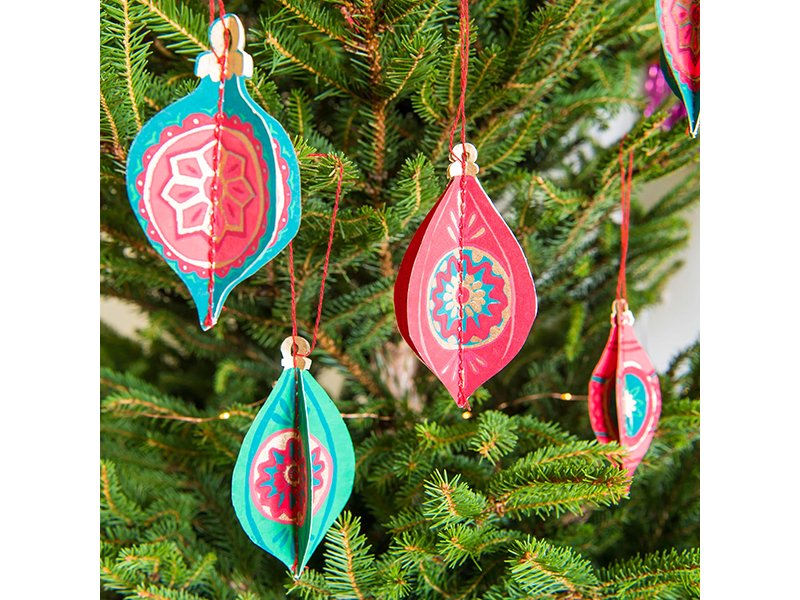 Bauble Paper Decorations