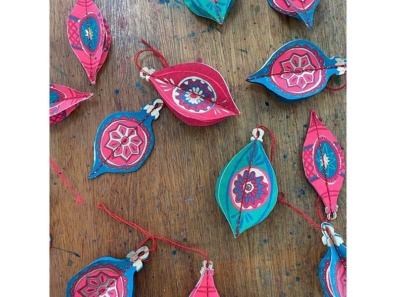 Bauble Paper Decorations