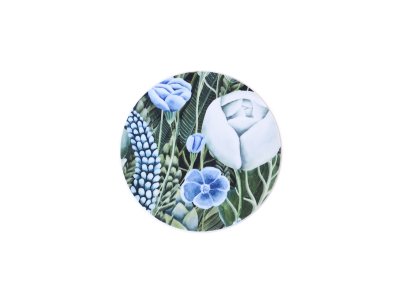 Coaster / Blue Flowers